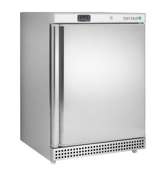 Mini armoire positive inox 1 porte pleine eco 119 L