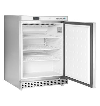 Mini armoire positive inox 1 porte pleine eco 119 L