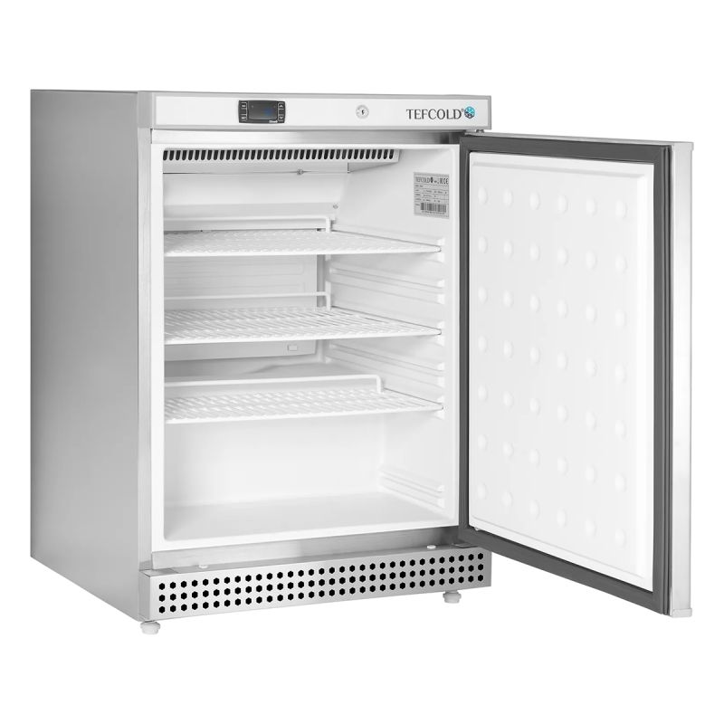 Mini armoire positive inox 1 porte pleine eco 119 L
