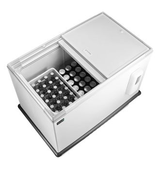 Réfrigérateur à boissons coffre avec bars d'amortissement226 L