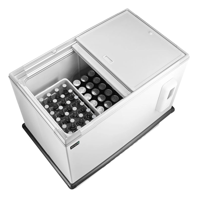 Réfrigérateur à boissons coffre avec bars d'amortissement226 L
