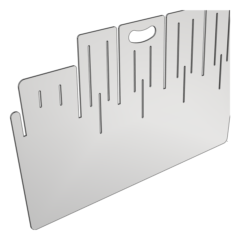 Lateral separator one chest cocktail station