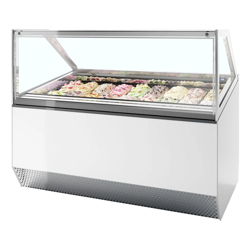 Vitrine chauffée à glace en bac181 L