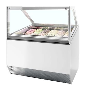 Vitrine ventilée à glace en bac118 L
