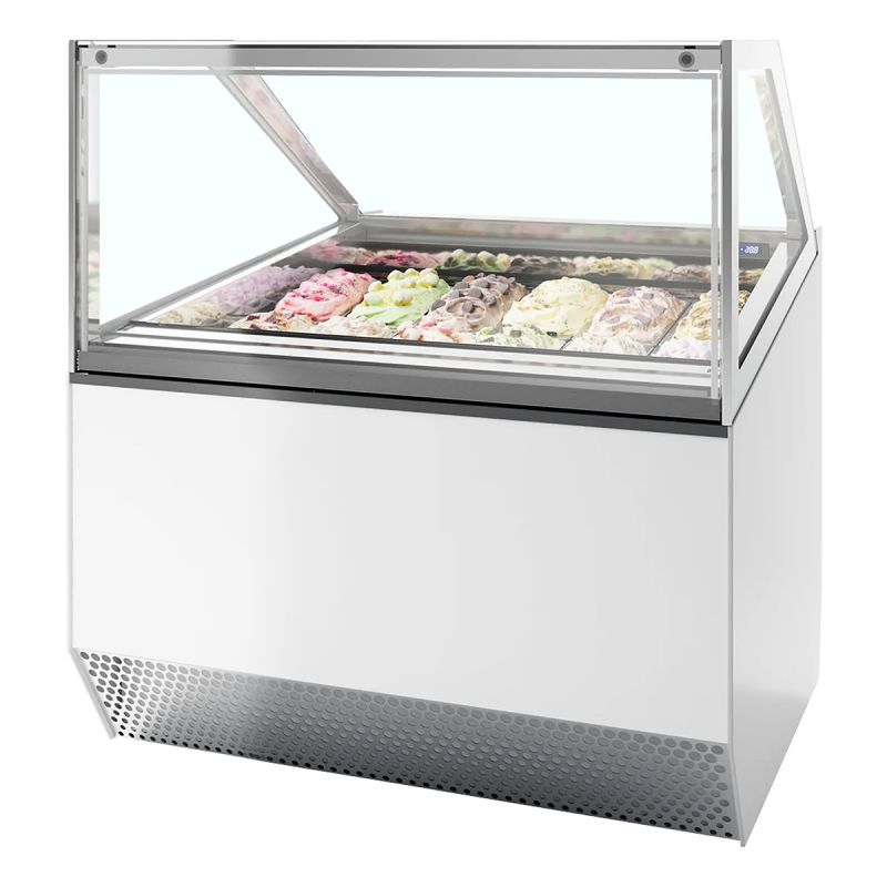 Vitrine ventilée à glace en bac118 L