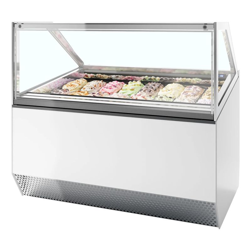 Vitrine ventilée à glace en bac160 L