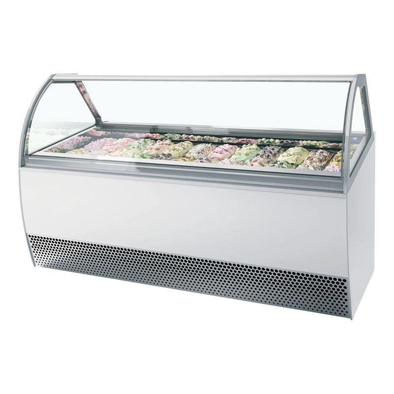 Vitrine ventilée à glace en bac241 L