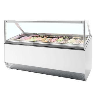 Vitrine ventilée à glace en bac241 L
