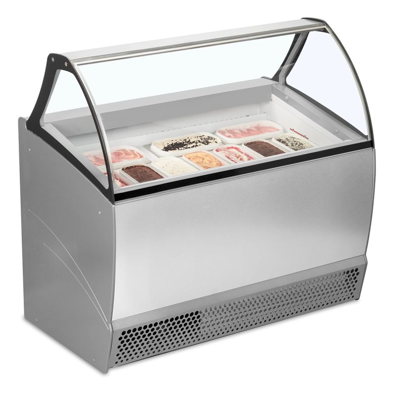 Vitrine ventilée à glace en bac255 L