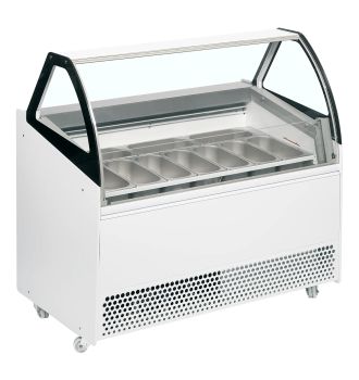 Vitrine ventilée à glace en bac255 L