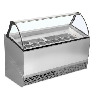Vitrine ventilée à glace en bac325 L