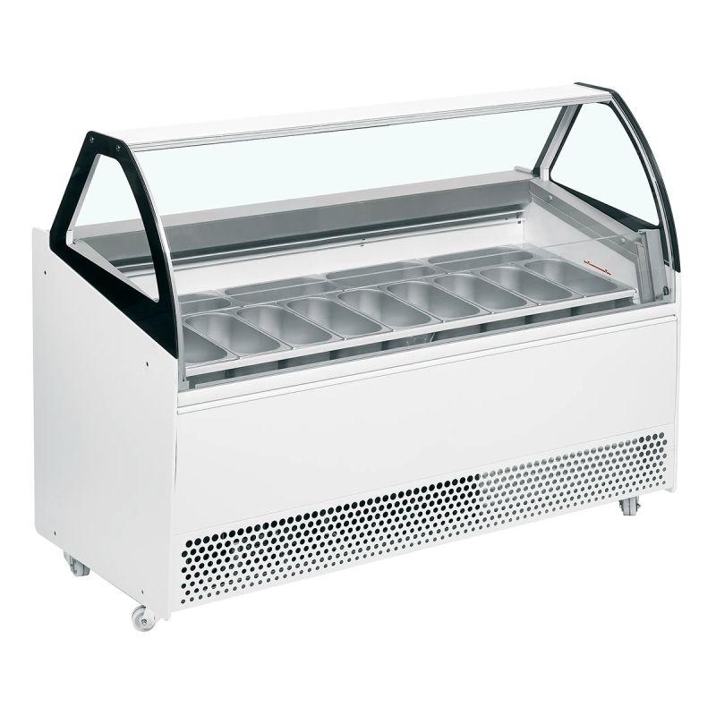 Vitrine ventilée à glace en bac325 L