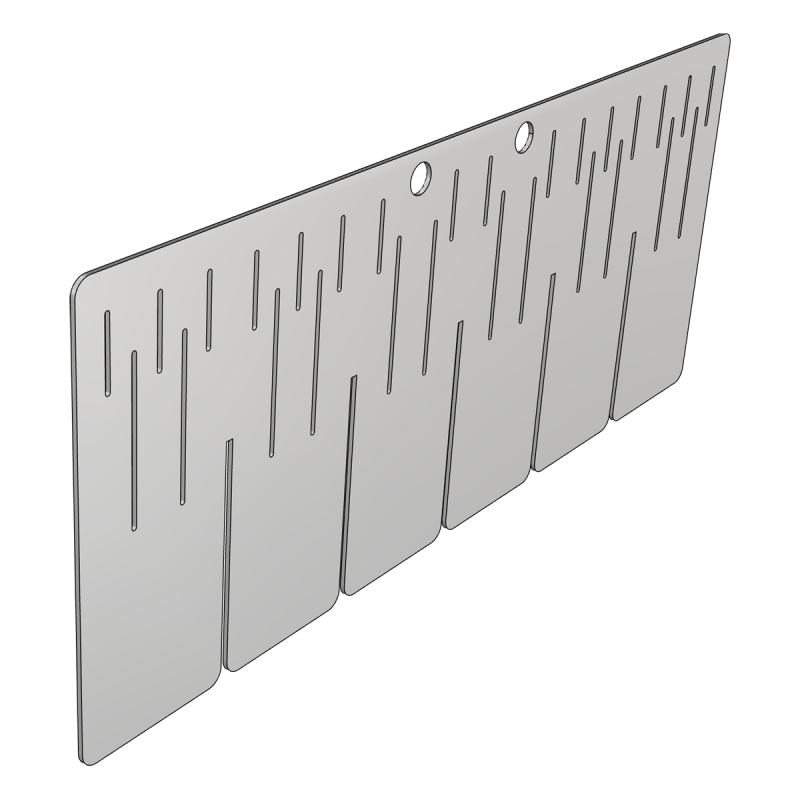 separator on Icewell length with 117L speedrack