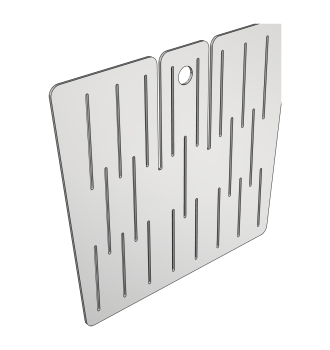 Ice bin divider and double...