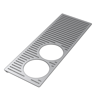 Sink basin rinse shaker...