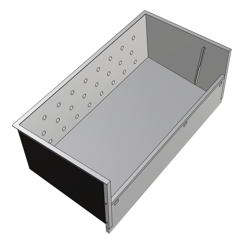 Ice chest dispenser 175L