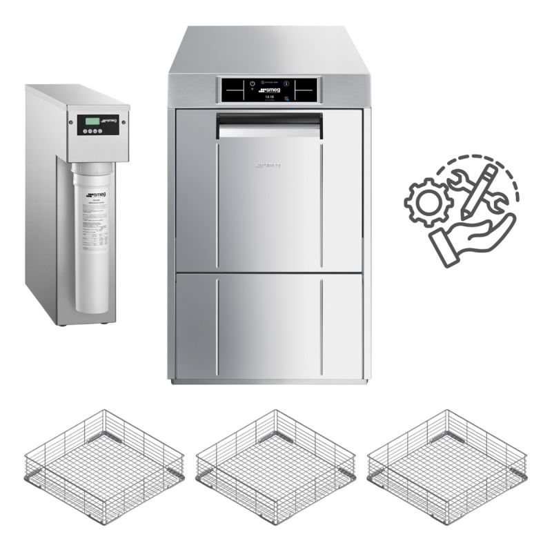 PACK subvention Lave-verre 50x50 SPG425+ Paniers + Osmoseur
