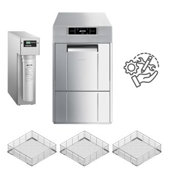 PACK subvention Lave-verre 50x50 SPG452H + Paniers + Osmoseur