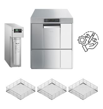 PACK subvention Lave-verre 50x50 SPG515L + Paniers + Osmoseur