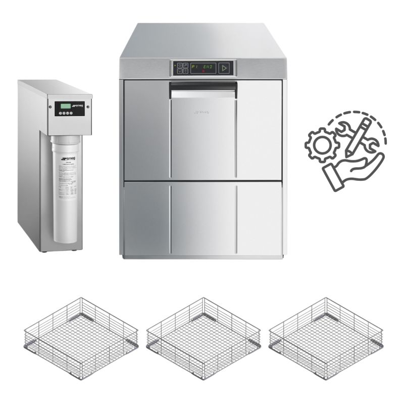 PACK subvention Lave-verre 50x50 SPG515L + Paniers + Osmoseur