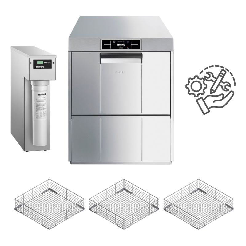 PACK subvention Lave-verre 50x50 SPG525L + Paniers + Osmoseur