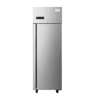 Armoire emboutie positive 1 porte vitrée 552L