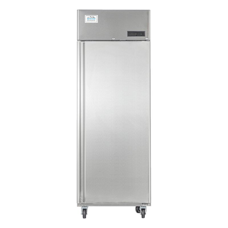 Armoire négative 1 porte vitrée 670L