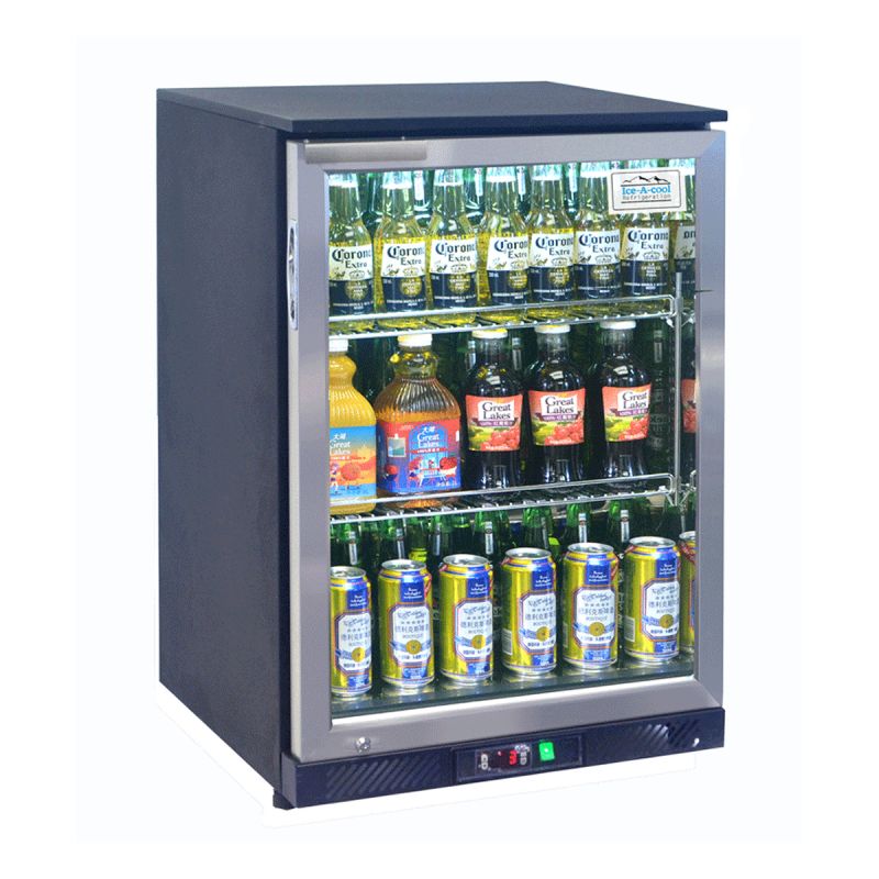Arriere bar 1 porte inox