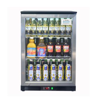 Arriere bar 1 porte inox
