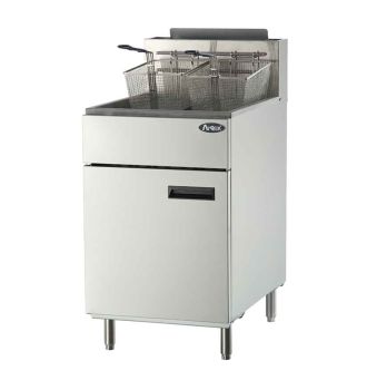 Friteuse gaz propane haut rendement 1 cuve 75 kg/h