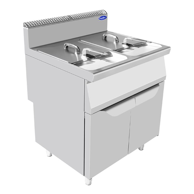 Friteuse gaz sur placard p700