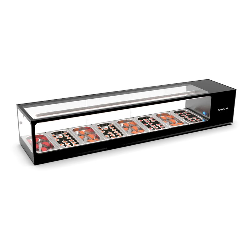 Vitrine double réfrigération compact 8GN1/3
