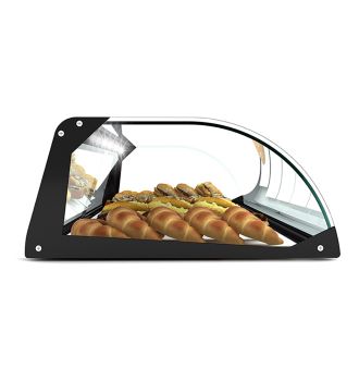 Vitrine d'exposition neutre avec LED L1190