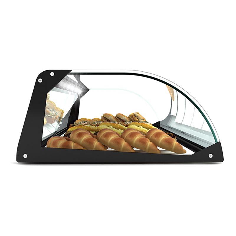 Vitrine d'exposition neutre avec LED L1190