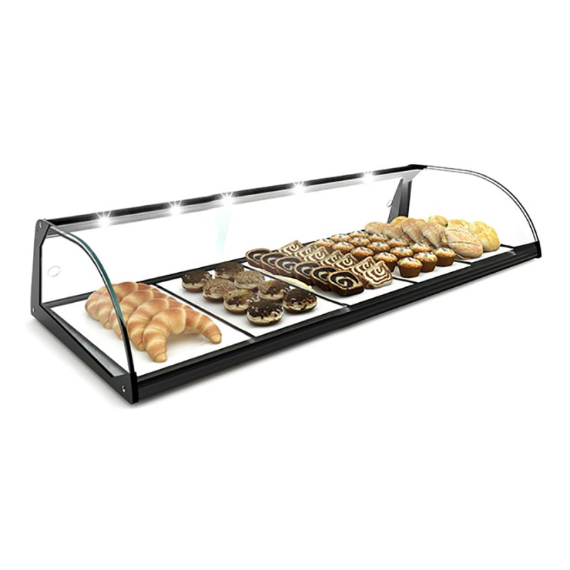 Vitrine d'exposition neutre avec LED L840