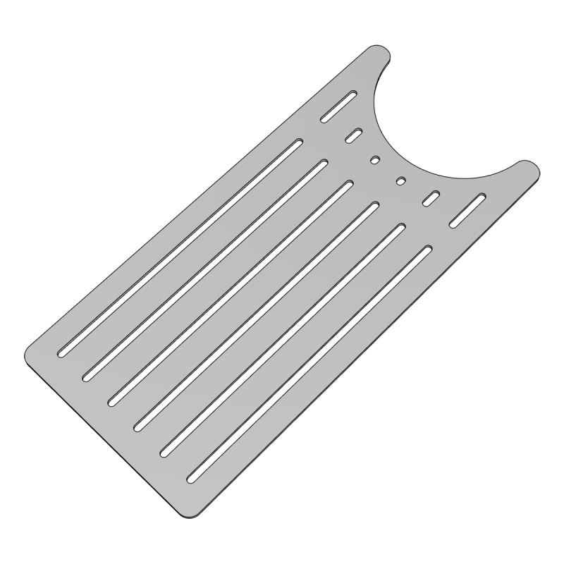 Drying rack for jiggers and small tools cocktail station 100L