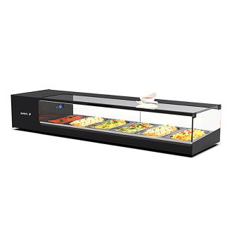 Vitrine réfrigérée à Tapas 6GN1/3 moteur à gauche
