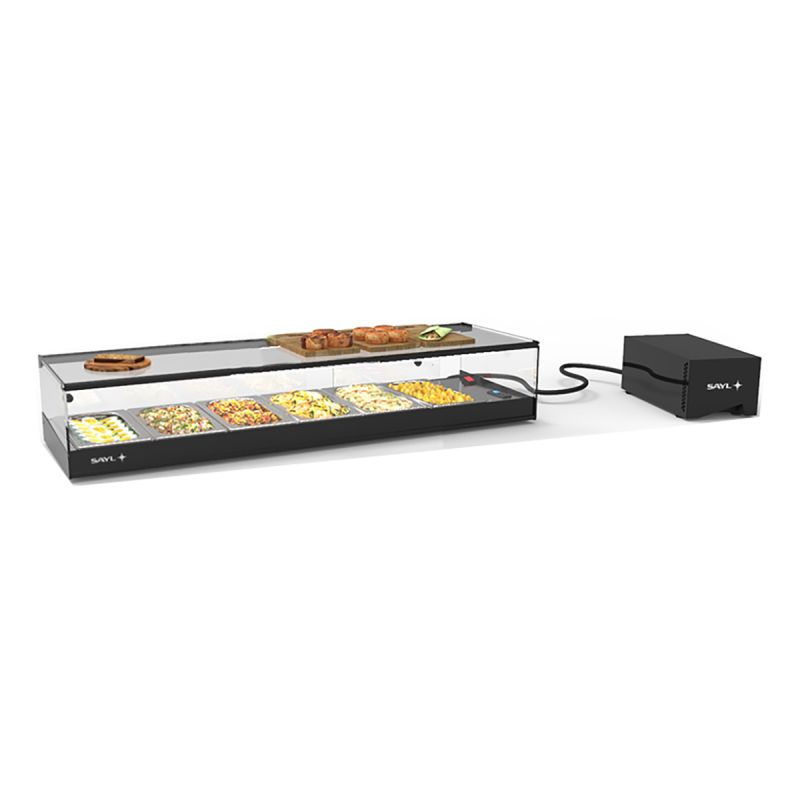 Vitrine réfrigérée àtapas avec groupe L1175
