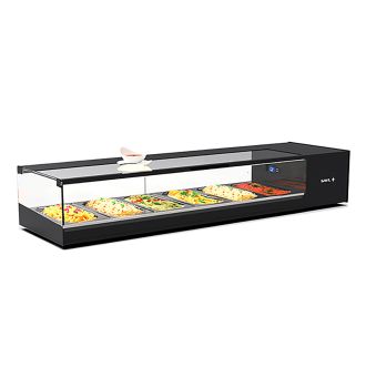 Vitrine réfrigérée à Tapas 6GN1/3 moteur à droite