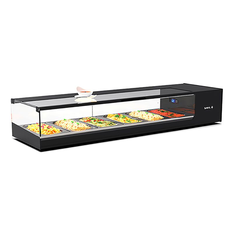 Vitrine réfrigérée à Tapas 6GN1/3 moteur à droite