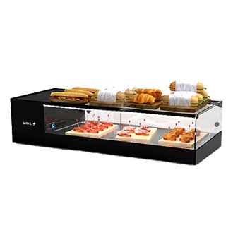 Vitrine réfrigérée à Tapas moteur à gauche L970