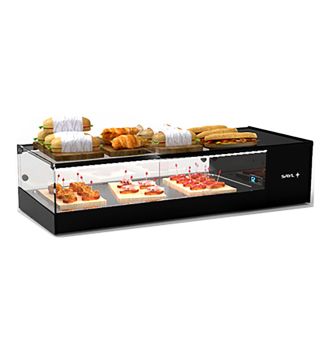 Vitrine réfrigérée à Tapas moteur à droite L970