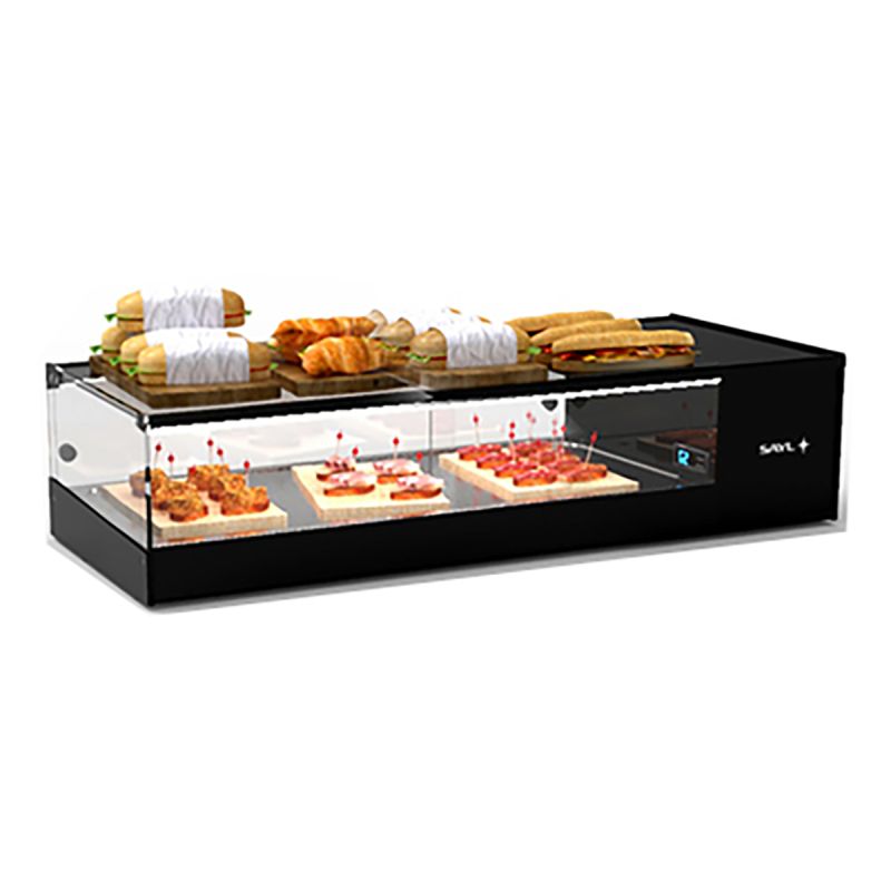 Vitrine réfrigérée à Tapas moteur à droite L970