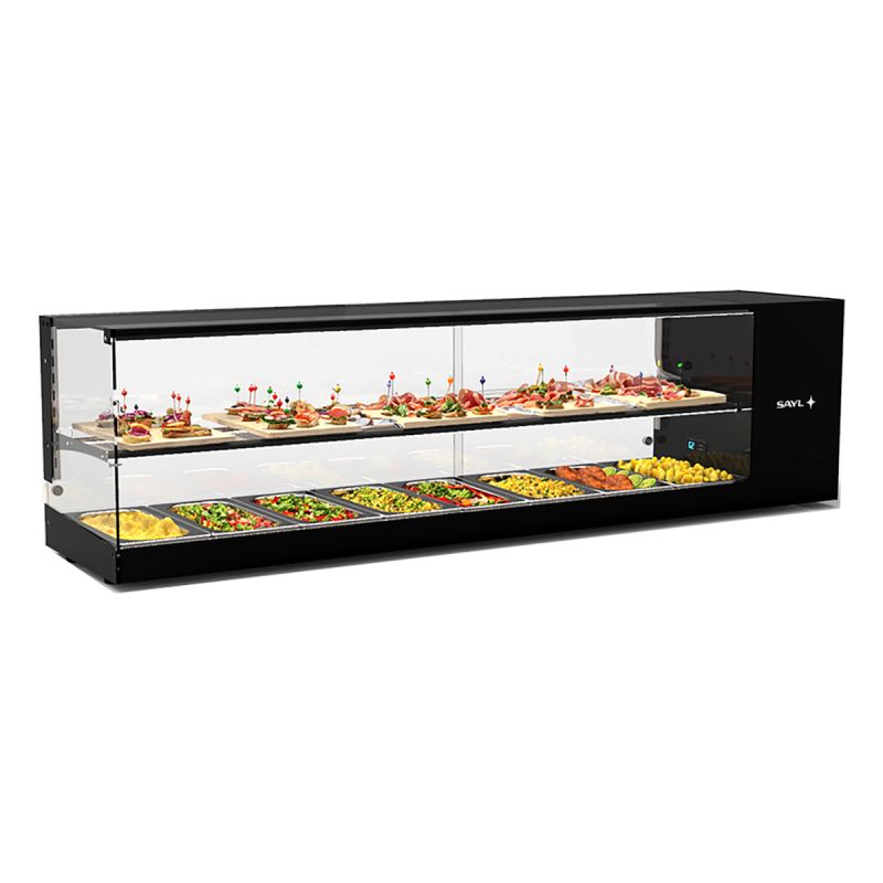 Vitrine réfrigérée compact 8GN1/3