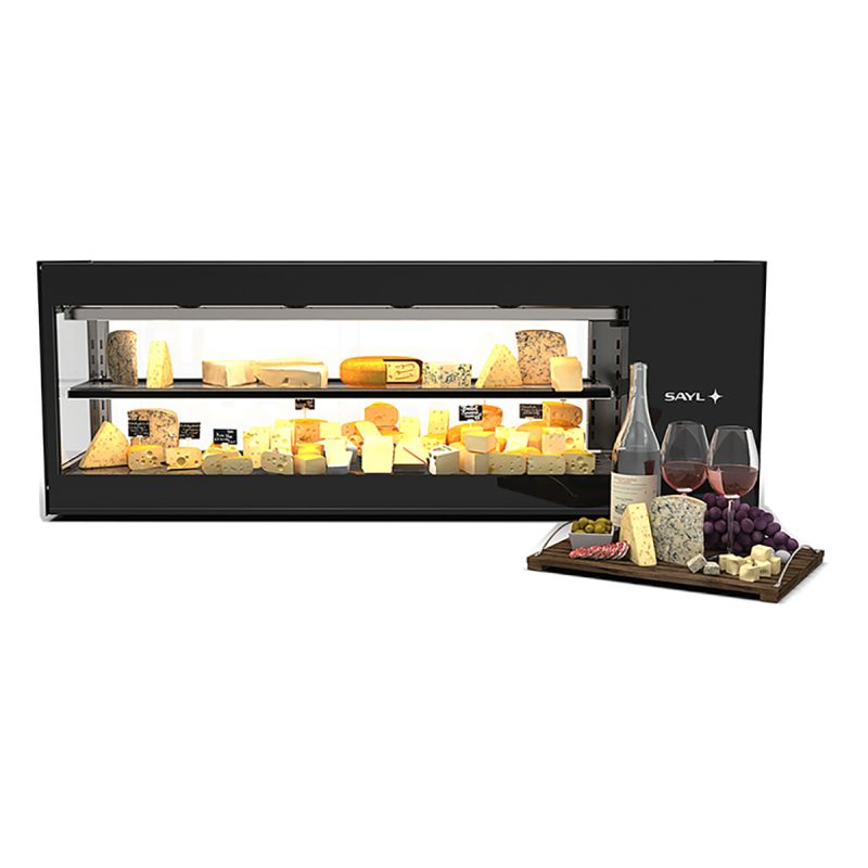 Vitrine double réfrigération cuve plate L1320