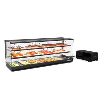 Vitrine réfrigérée avec groupe à distance 6GN1/3