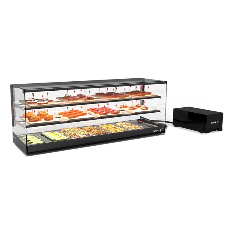 Vitrine réfrigérée avec groupe à distance 6GN1/3