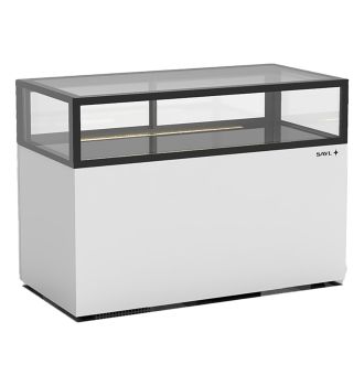 Vitrine d'exposition neutre H1150