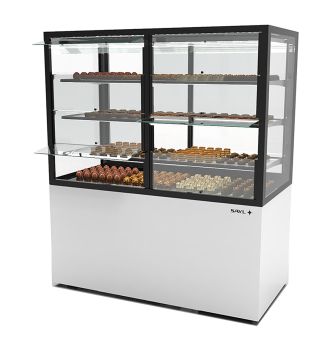 Vitrine réfrigérée ventilé 3 étagères self-service L1200