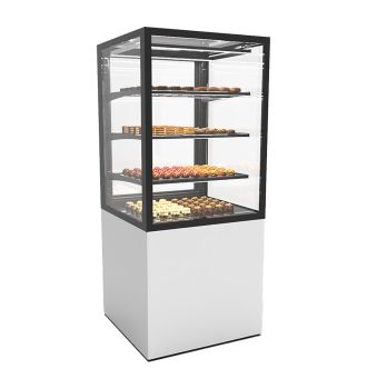 Vitrine réfrigérée ventilé 3 étagères service arrière L600